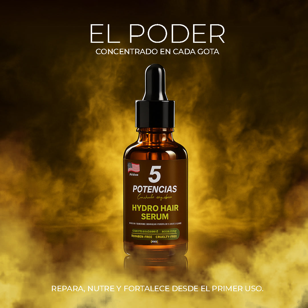 SERUM 5 POTENCIAS ANTICAIDA CABELLO