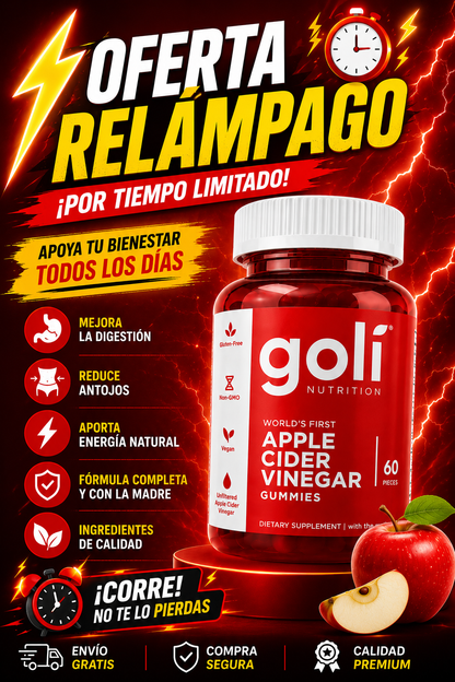 Gomitas Goli con Vinagre de manzana ORIGINAL®