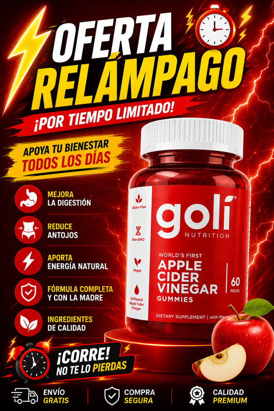 Gomitas Goli con Vinagre de manzana ORIGINAL®