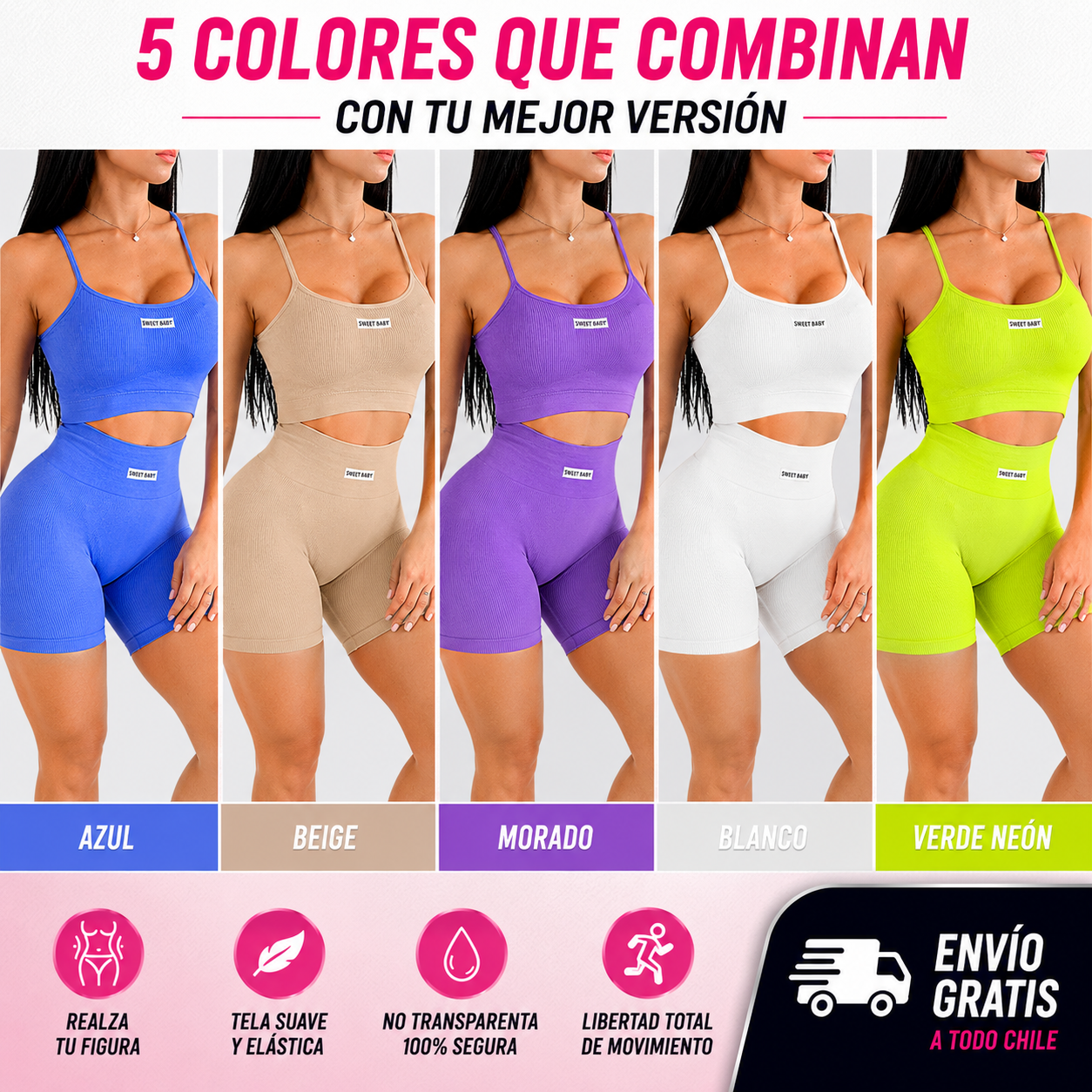 Conjunto Deportivo Mujer Gimnasio