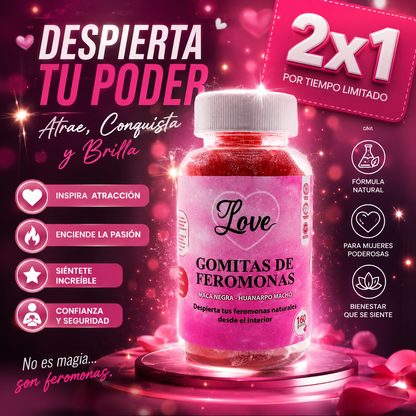 Love Gomitas de Feromonas 2x1