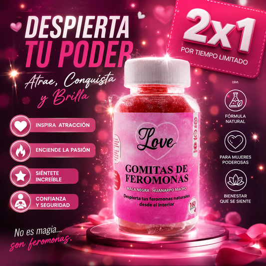 Love Gomitas de Feromonas 2x1