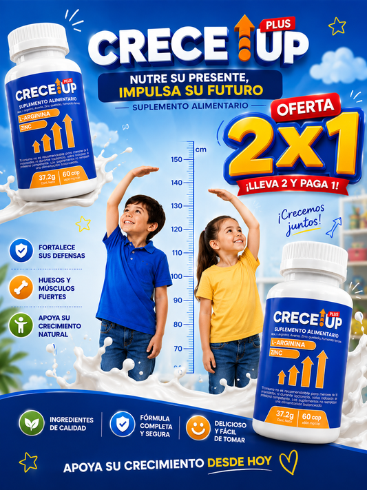 CRECE UP™️ PLUS⚡  2x1, Máximo Crecimiento