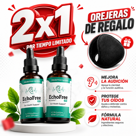 Echofree ORIGINAL ® 2X1  OFERTA TIEMPO LIMITADO 🔥