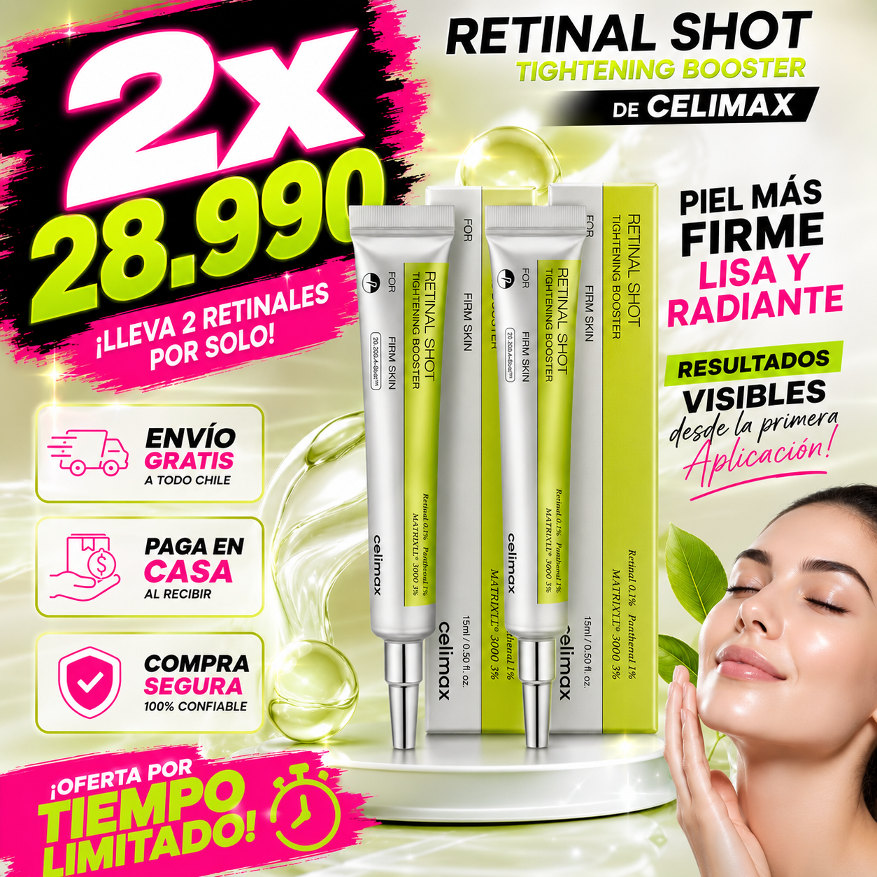 Celimax Crema Facial Antiarrugas Retinal