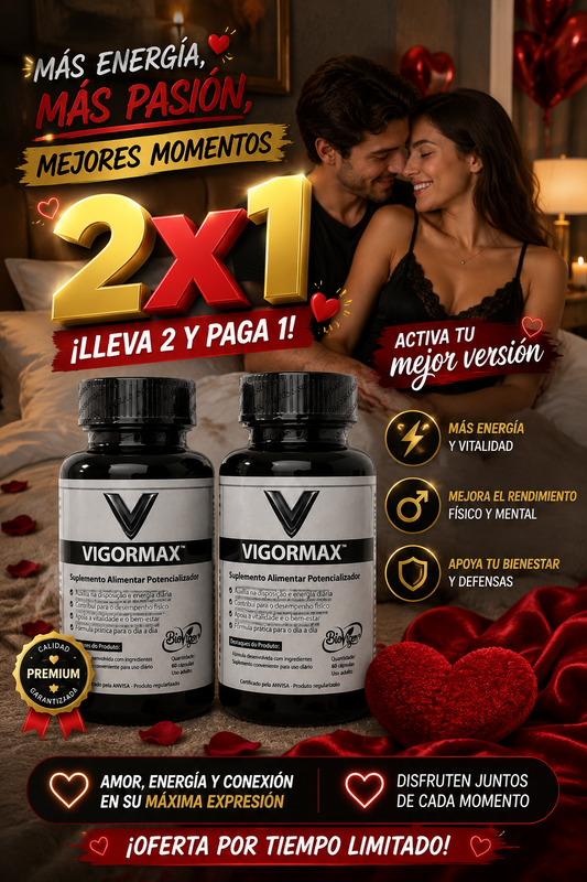 VIGORMAX ® : DUREZA EN SEGUNDOS, SIN PASTILLAS.