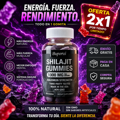 Shilajit Gomitas 2x1  1000 MG