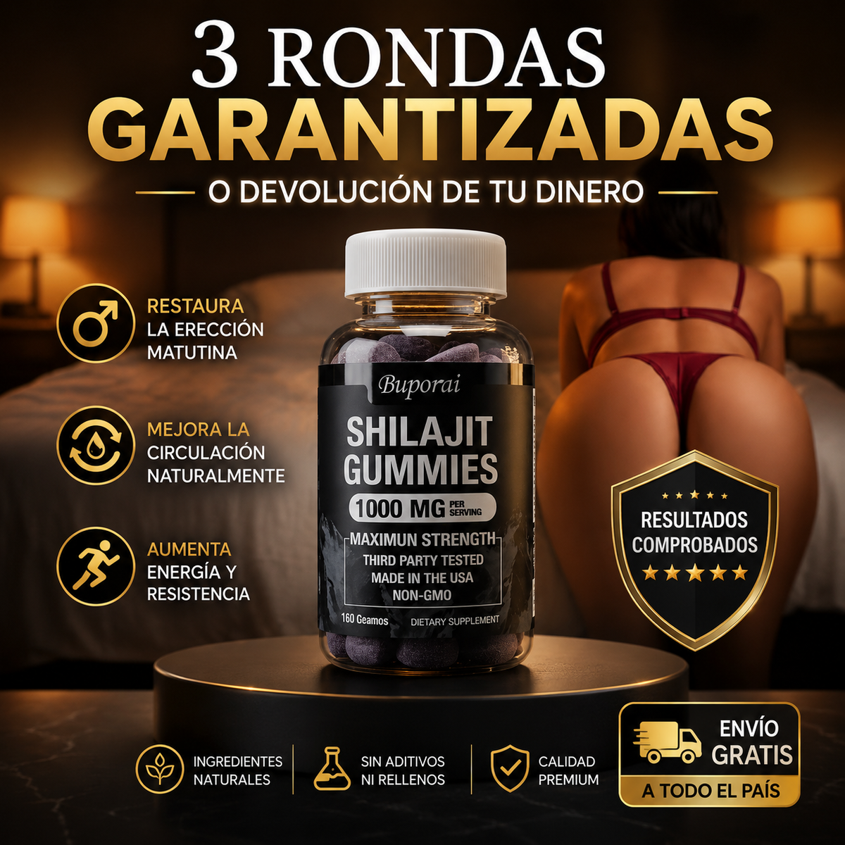 Shilajit Gomitas 2x1  1000 MG