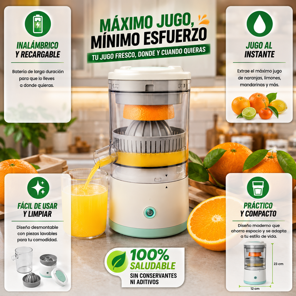 JuiceMax™ Máxima extracción sin esfuerzo