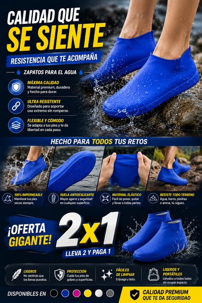 Cubrezapatos Impermeables Reutilizables