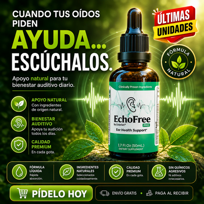 Echofree ORIGINAL ® 2X1  OFERTA TIEMPO LIMITADO 🔥